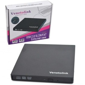 باکس VENETOLINK DVD ROM 9.5 SLIM USB3