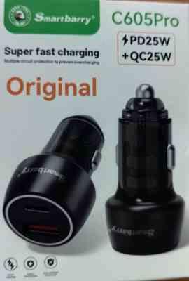 شارژر فندکی SMARTBARRY C605 PD25W