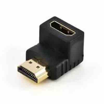 تبدیل دوسر مادگی اچ دی 90 درجه HDMI 90 DEGREE