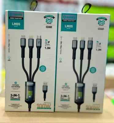 کابل شارژ XHANS LM05 3IN1
