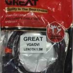 کابل GREAT - DVI TO VGA -IF1.5M