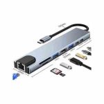 هاب تایپ سی 8 پورت همه کاره کیفیت فوق العاده