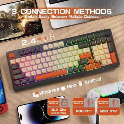 کیبورد گیمینگ مکانیکال SKYLION مدل K98