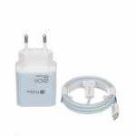 آداپتور20w به همراه کابل شارژ باکیفیت تایپ سی به آیفون مدل PWC540