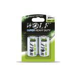 باطری متوسط 2تایی کارتی WOLF HDT C