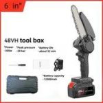 اره برقی شارژی 48W دارای 2 عدد باطری ZW1594