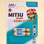 باطری نیم قلمی سوپر آلکالاین MITSU