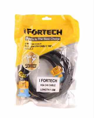 کابل مانیتور IFORTECH VGA 3 6 1.5M