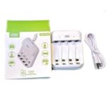 شارژر باطری 4تایی تایپ سی DBK - CN0146