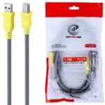 کابل پرینتر XP - پلاس زرد رنگ1.5M