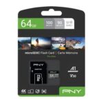 مموری کارت حافظه میکرو برند PNY ظرفیت 64G