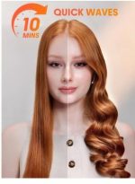 فر کننده مو شیگلم ONE TOUCH سایز 25 میلی متر مدل SGH-OTIC-01-25