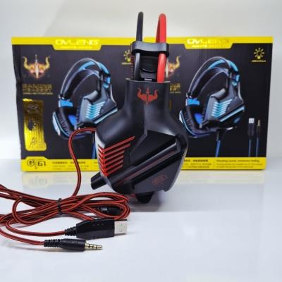 هدست سیم دار گیمینگ وارداتی برند OVLENG مدل GT61
