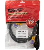 کابل GREAT VGA 3 6 - 1.5M