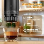 اسپرسو ساز مسافرتی شارژی E COFFE مدل KF - JN - 02