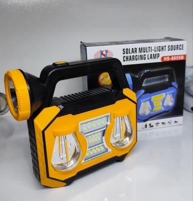 چراغ دستی سولار شارژ برند hs 8055 A- HI SHEEN