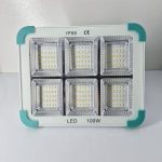 پرژکتور سیار شارژی سولار شارژ با نور چند رنگ 1200ma