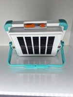 پرژکتور سیار شارژی سولار شارژ با نور چند رنگ 1200ma