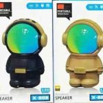 اسپیکر PORTABLE X808 طرح آدم فضایی