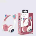 هدست بلوتوث چراغ دار گربه ای مدل MZ 023
