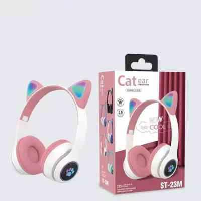 هدست بلوتوث چراغ دار گربه ای مدل MZ 023