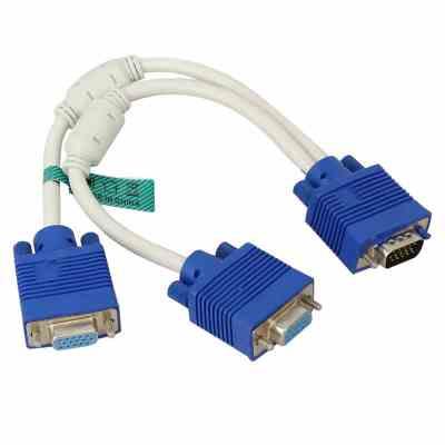 کابل 1به 2 مانیتور - VGA 3 6